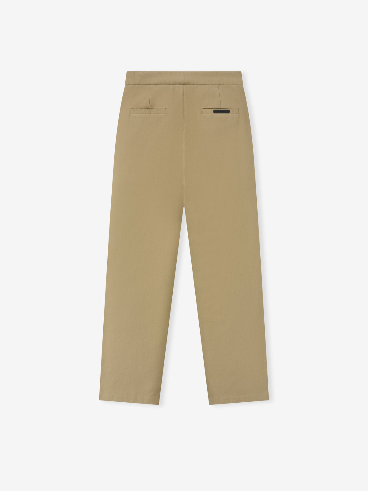 Cotton Canvas Pleat Front Pant