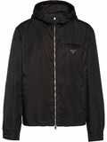 Prada Re-nylon hooded blouson jacket