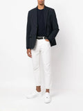 Ralph Lauren Purple Label cable-knit crew neck sweater