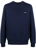 Lacoste Classic logo-patch cotton sweatshirt