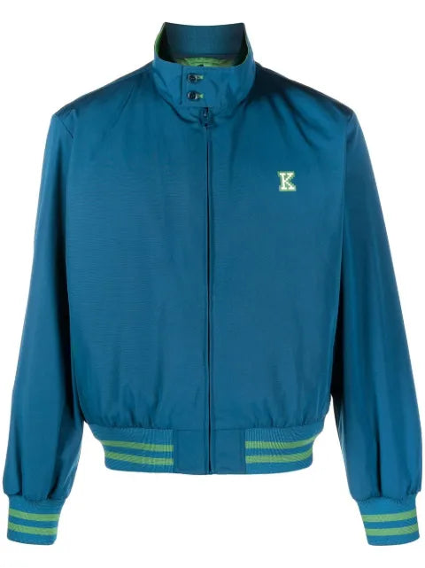 Kenzo graphic logo-print track jacket