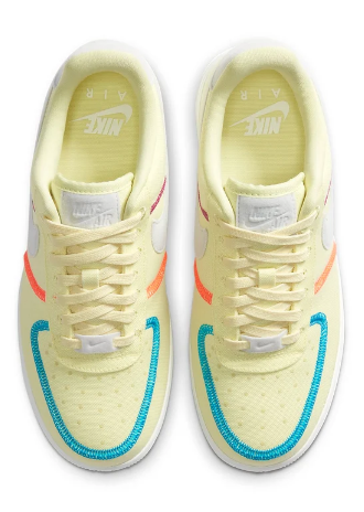 Nike Air Force 1 '07 Low LX 'Stitched Canvas – Life Lime' – Women's Sneakers CK6572-700