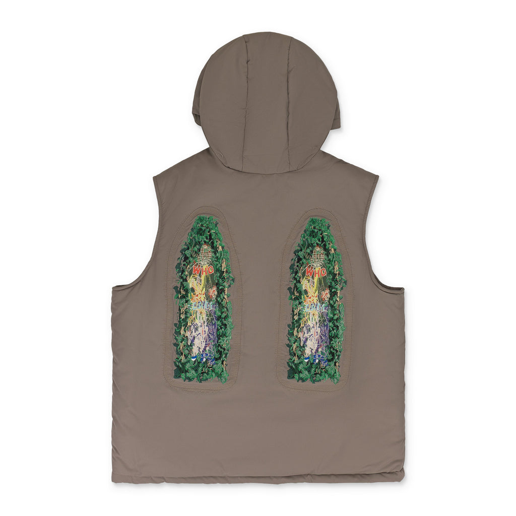 GREEN GARDEN GLASS VEST