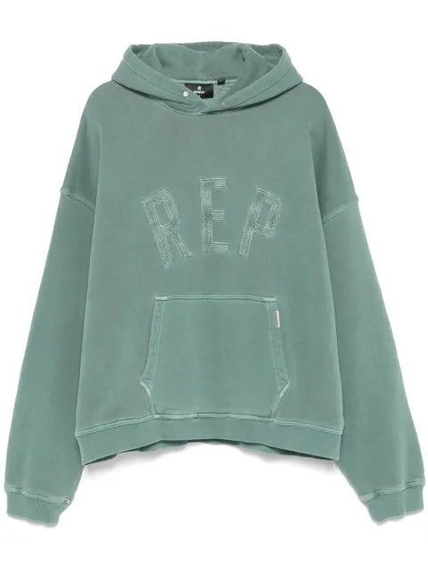Represent logo-appliqué hoodie