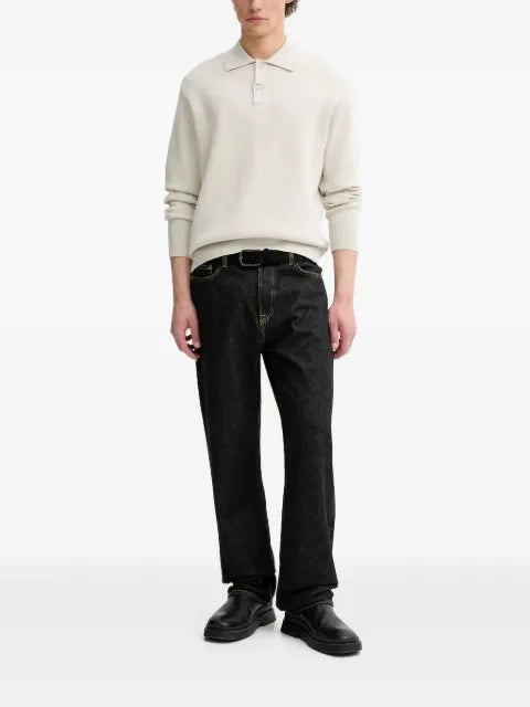 SAMSOE SAMSOE Sanino polo-neck knitted sweater