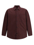 Gucci check-pattern cotton overshirt