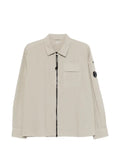 C.P. Company organic gabardine zipped Lens overshirt