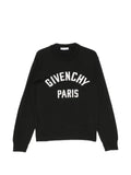 Givenchy couture seam sweater in knit with paris detail