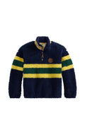 Polo Ralph Lauren striped pile-fleece pullover