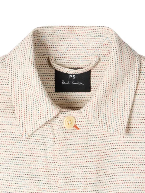 PS Paul Smith buttoned patch-pocket jacket