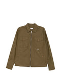 Moncler poplin long sleeve jacket
