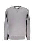 Calvin Klein logo-patch cotton sweater