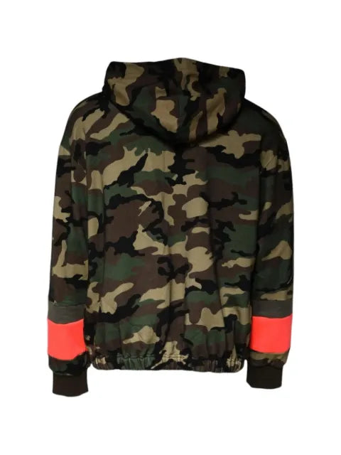 Dolce & Gabbana Hoodie with Camouflage-Print
