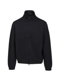 Emporio Armani full-zip textured sweater
