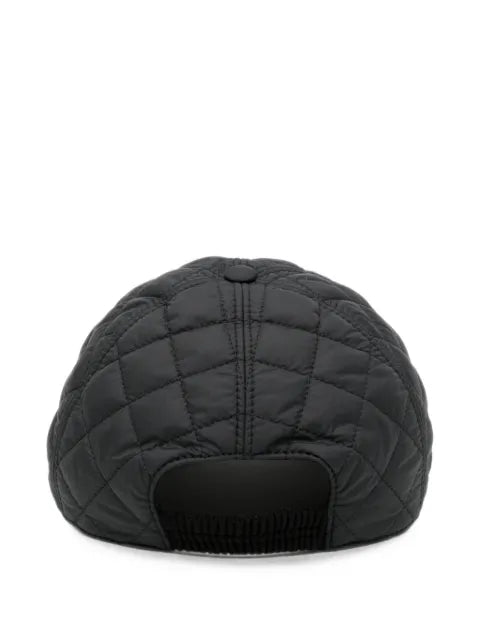 Moncler baseball cap with diamond quilting