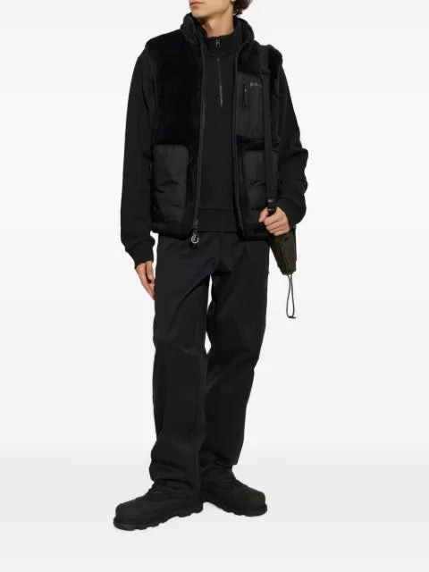 Moncler reversible fleece-texture gilet