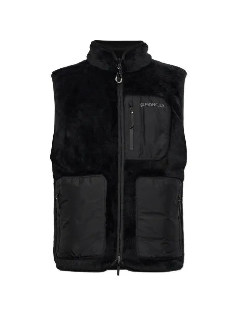 Moncler reversible fleece-texture gilet