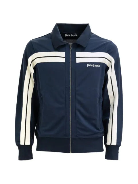 Palm Angels side-stripe logo-print jacket
