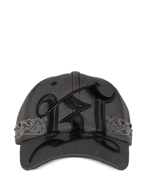 BossUp rhinestone-embellished baseball cap