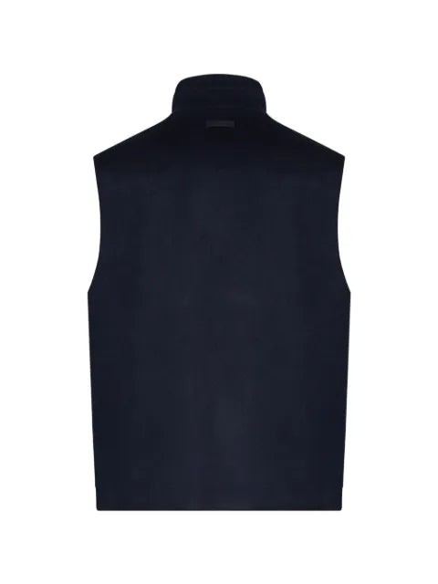 Lardini zip-up gilet