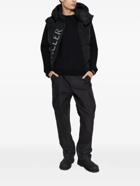 Moncler Aeclaire logo-print gilet