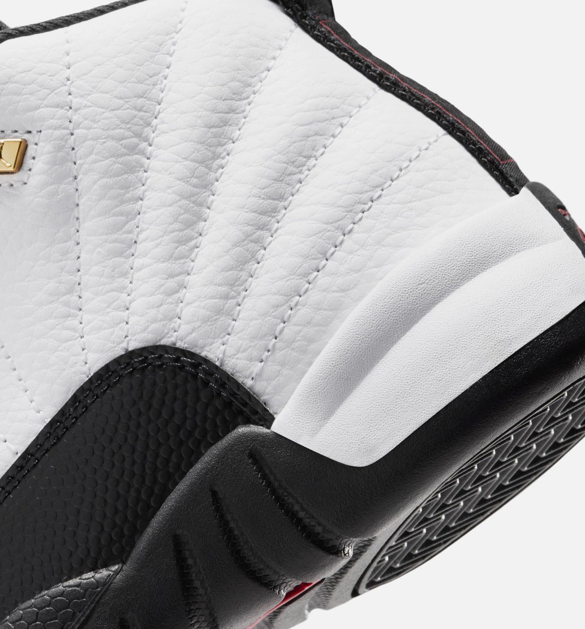Air Jordan 12 Retro Taxi Preschool Lifestyle Shoes - White/Black/Taxi