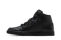 Air Jordan 1 Mid 'Triple Black' 2022 – All-Black AJ1 Mid with Tonal Precision & All-Day Rotation Authority