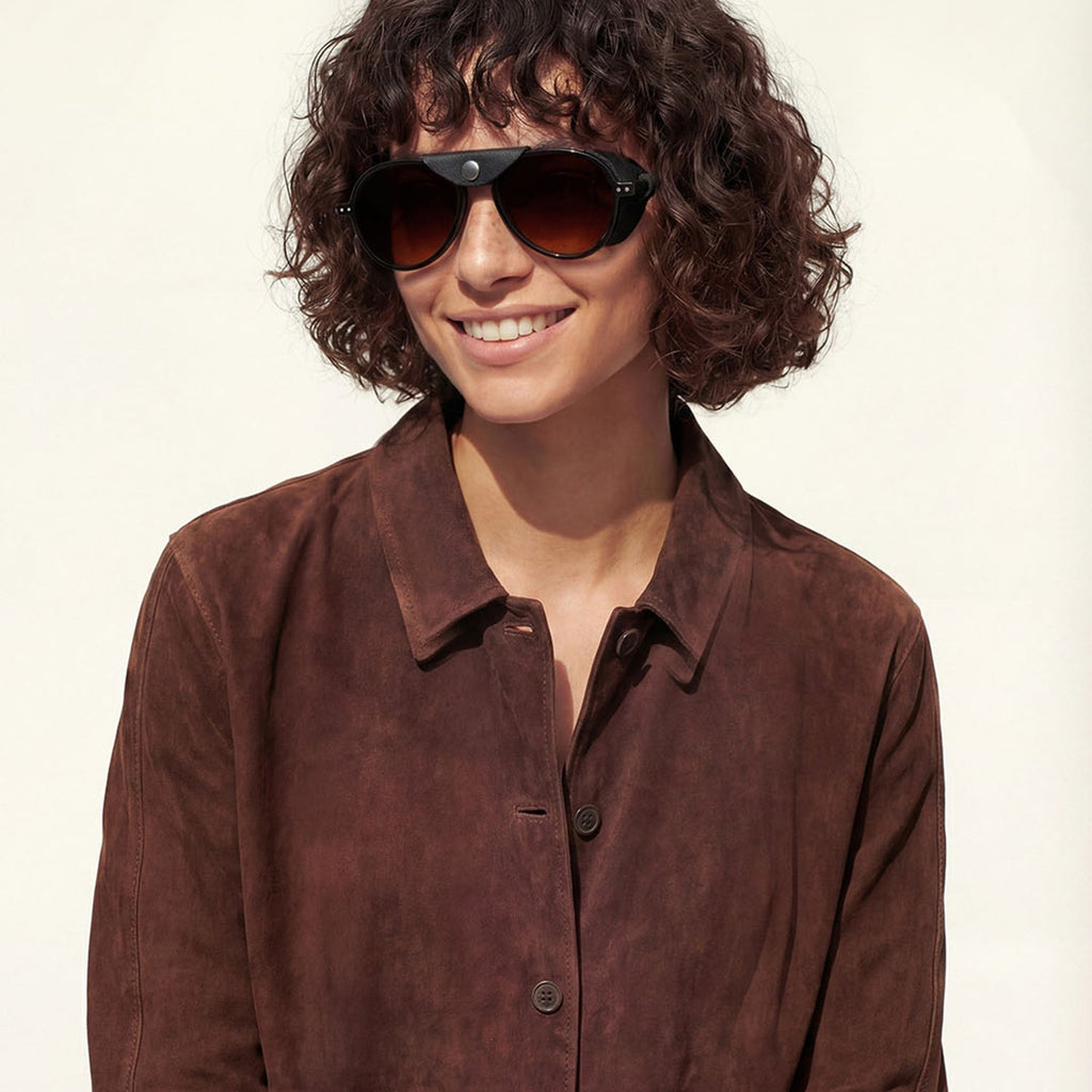 Izipizi Active Glasses Cliff: Black Road Mirrored Lenses
