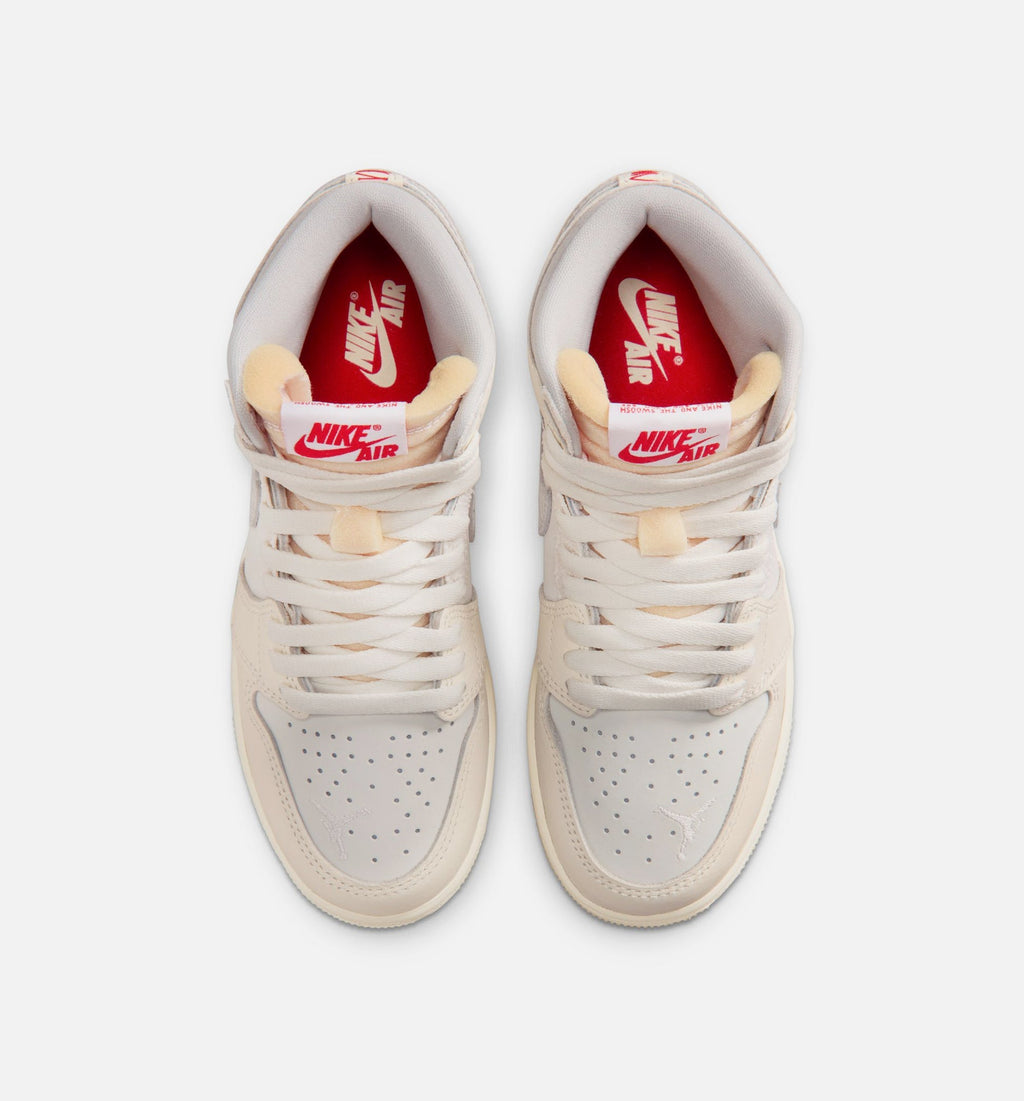 Air Jordan 1 Retro High OG Sail Grade School Lifestyle Shoe