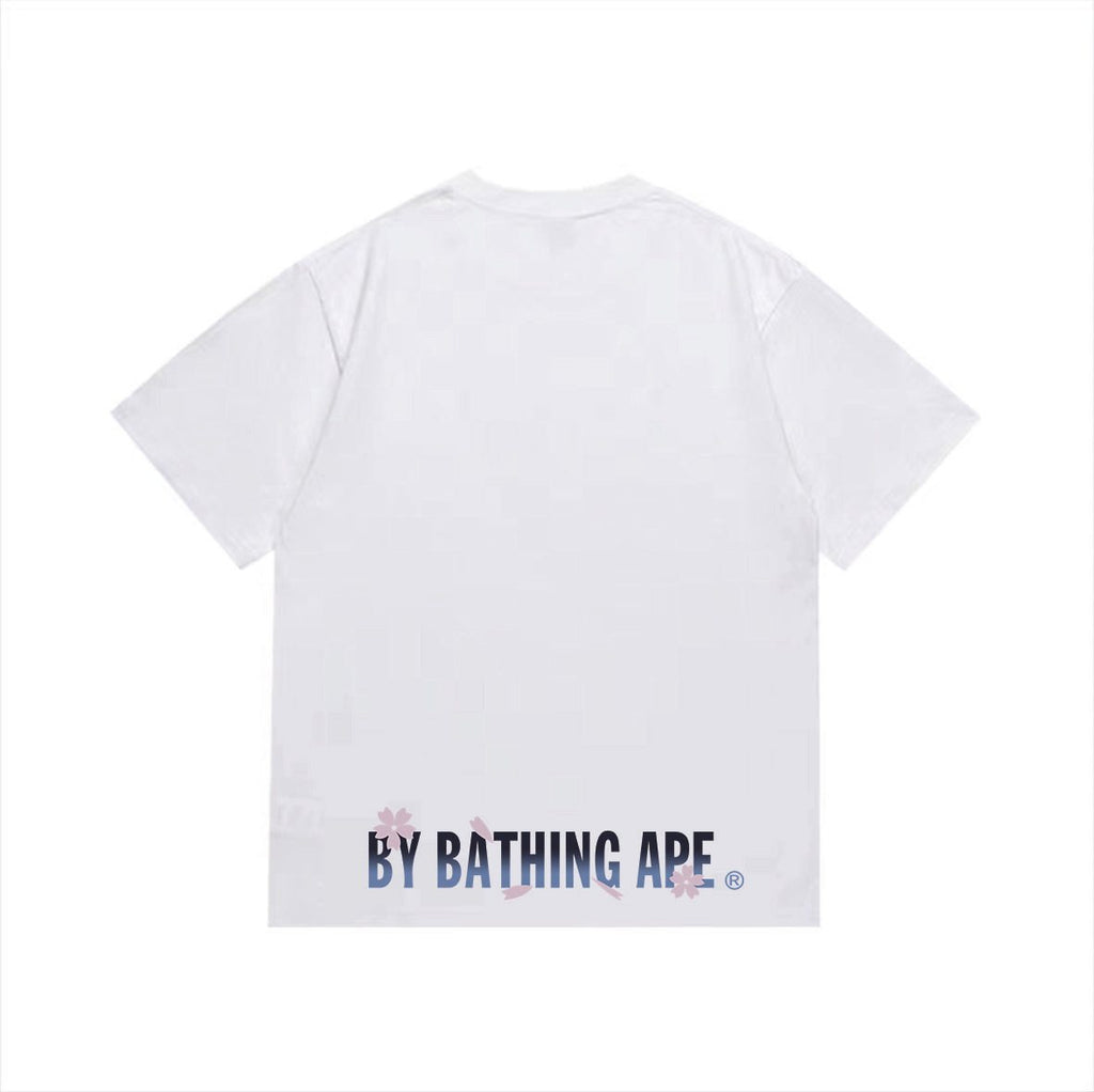 BAPE Pink Ape-Head Graphic T-Shirt