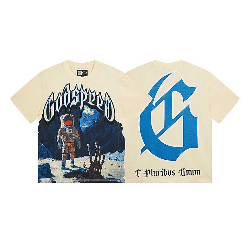 Godspeed Astronaut Graphic Short-Sleeve T-Shirt
