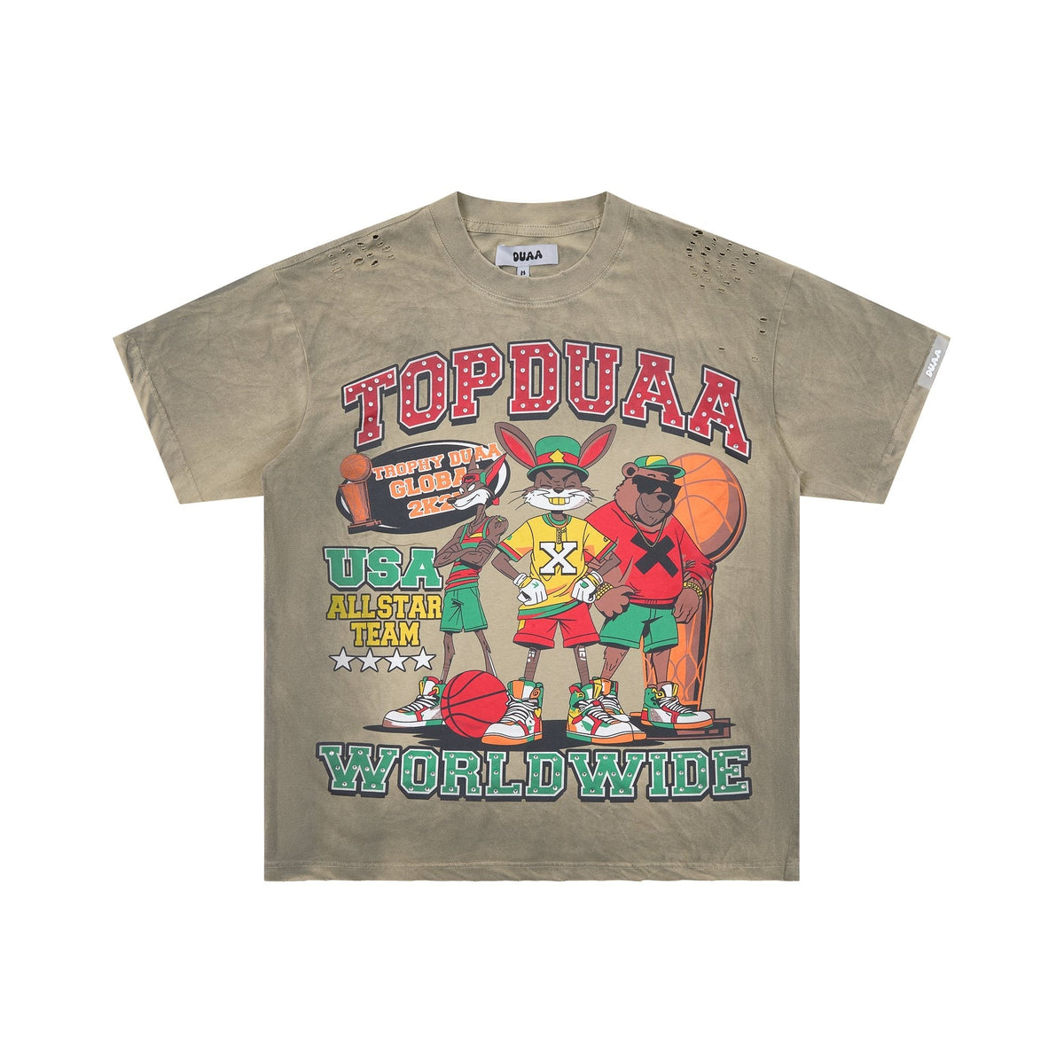 Rough Play DUAA All Star Graphic T-Shirt