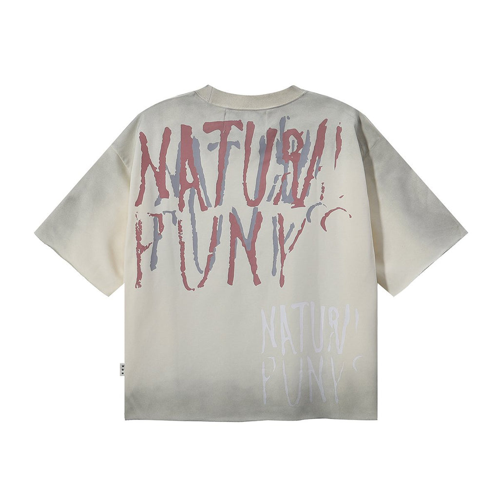 BKYS Revival Natural Punks Cropped Graphic T-Shirt