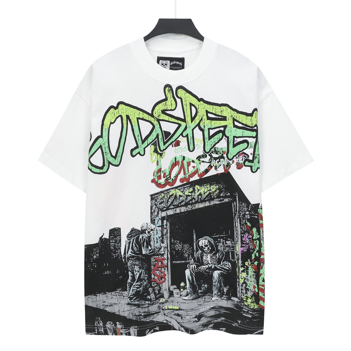 Godspeed Rock Graphic Short-Sleeve T-Shirt