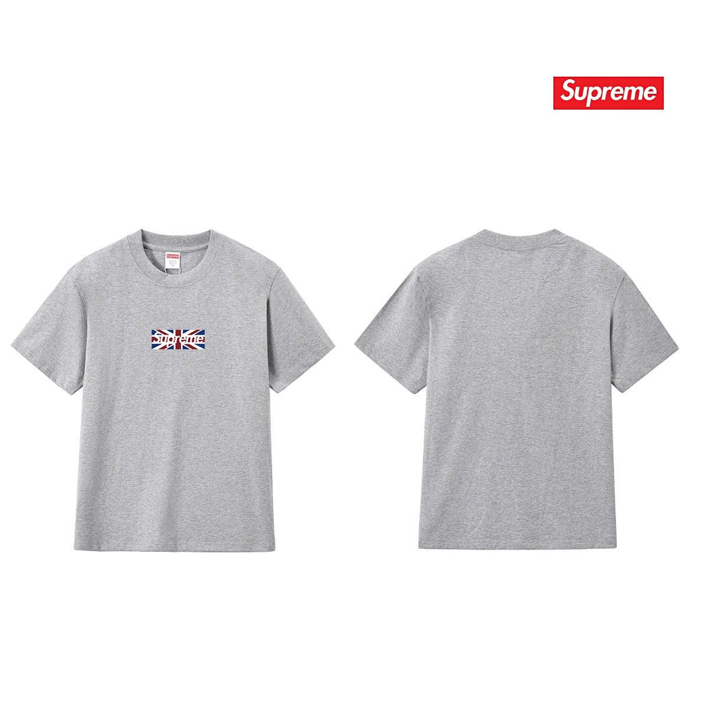 Supreme Union Jack Box-Logo Graphic T-Shirt