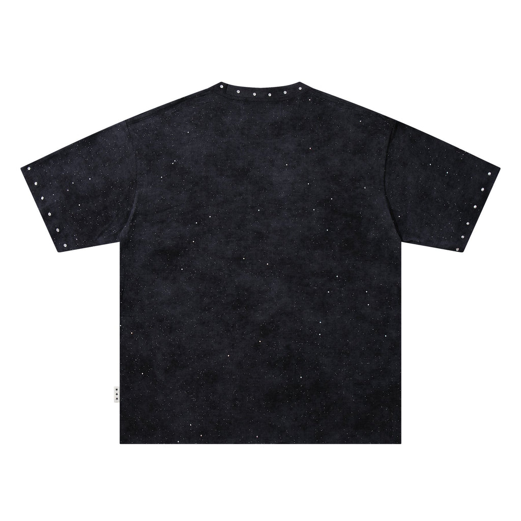 BKYS Revival Rhinestone Portrait Graphic T-Shirt