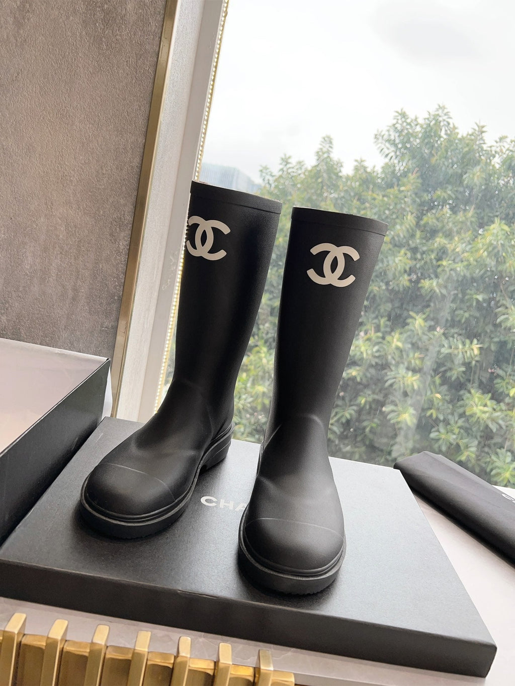 Chanel 2023 Early Spring Rain Boots