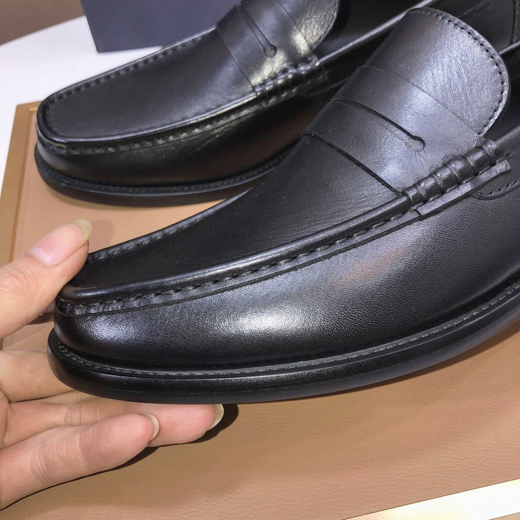 Dior Black Penny Loafers